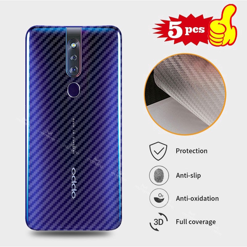 [Mua 1 để gửi 4] MIẾNG DÁN CARBON OPPO A94 F11 Pro Reno 10X Z 2 2Z 2F A1K A5s CACBON