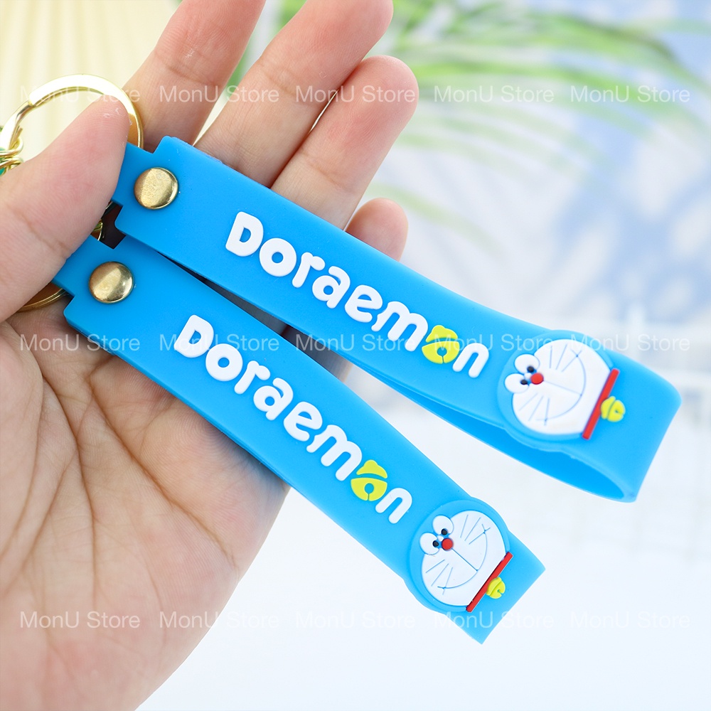 Móc khóa DORAEMON DOREMON ăn bánh loại tốt MonUStore MON0293 TooYoo