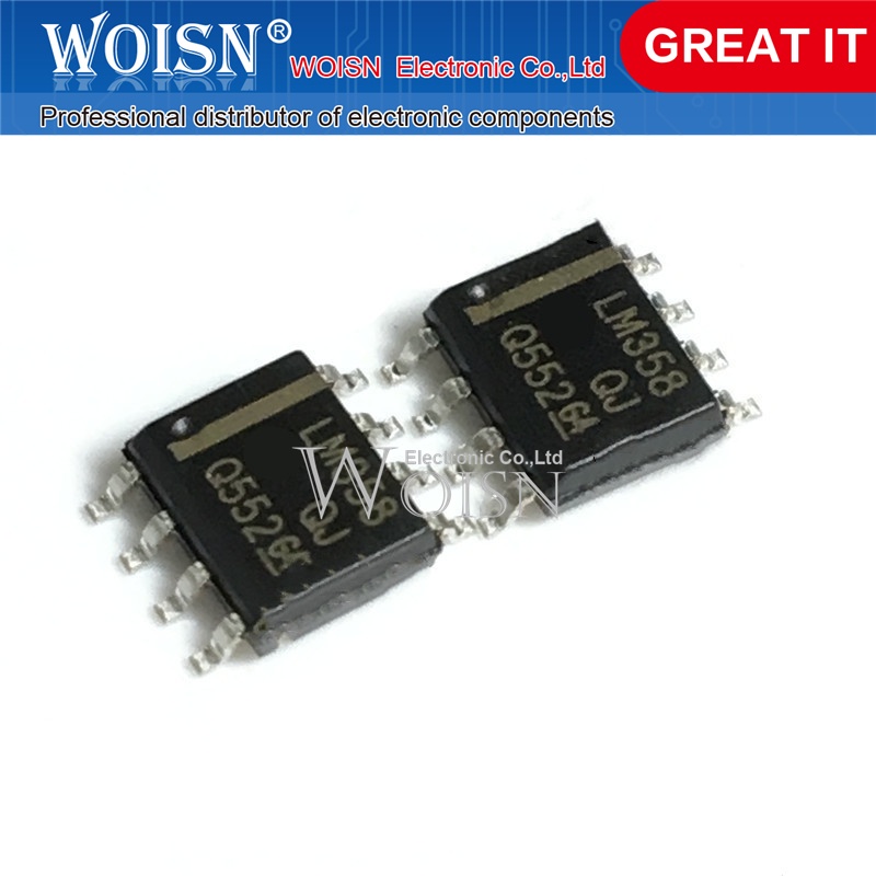 Set 10 Bộ Khuếch Đại Âm Thanh lm358 lm358dr sop8