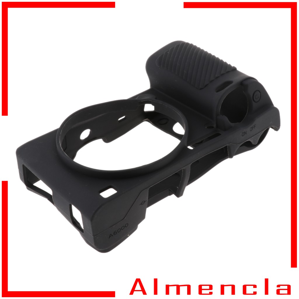 [ALMENCLA] Silicone Protective Housing Camera Case Body Frame Cover for Sony A6000