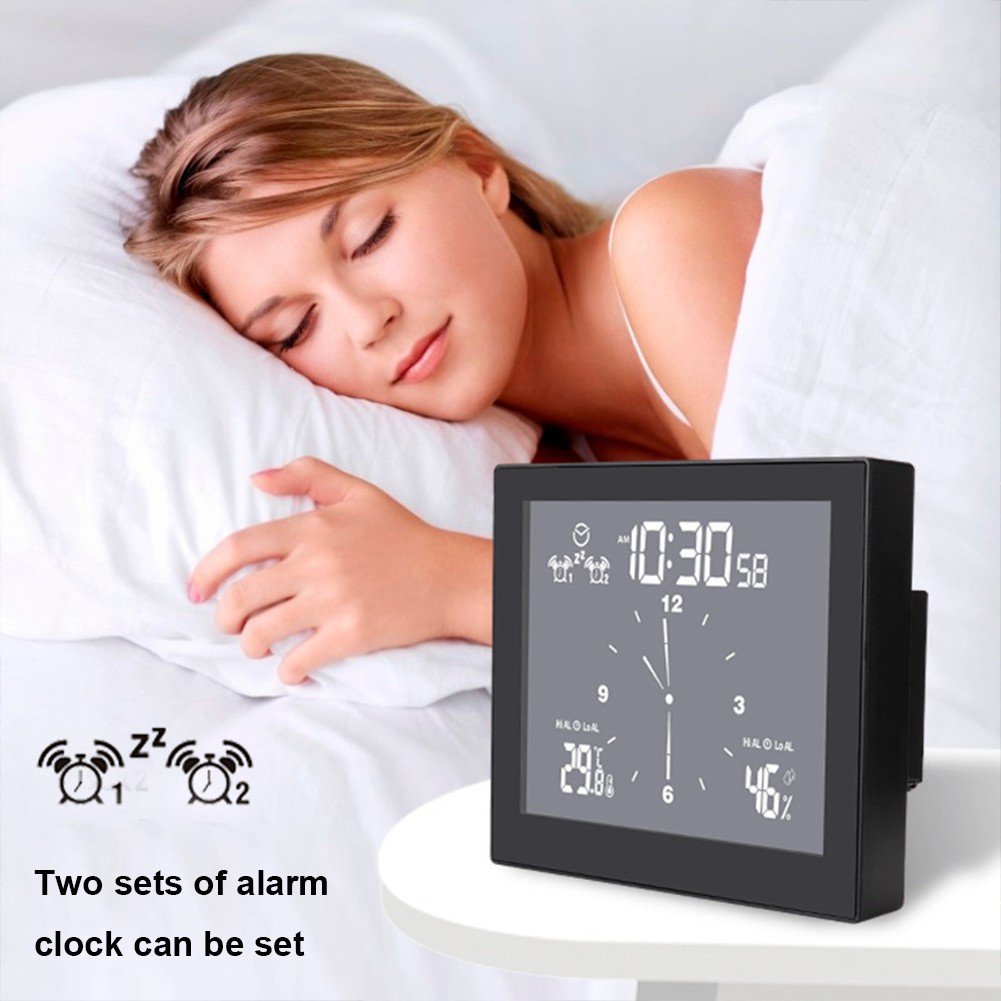 Digital Waterproof Shower Clock Bathroom Clock Countdown Timer For Kitchen