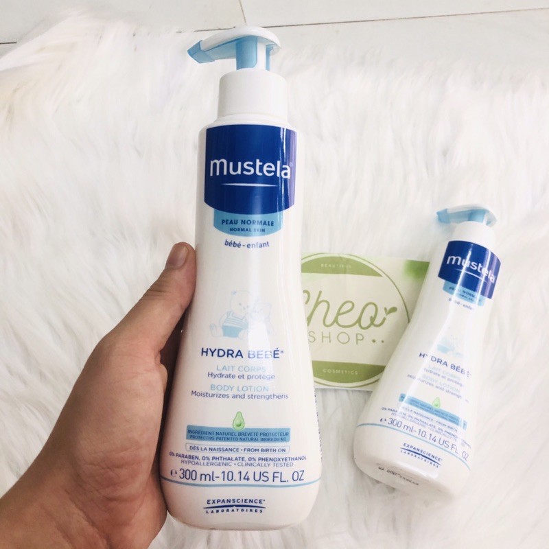 Kem dưỡng da Mustela 300ml cho bé body lotion