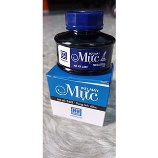 Mực xanh đen hồng hà