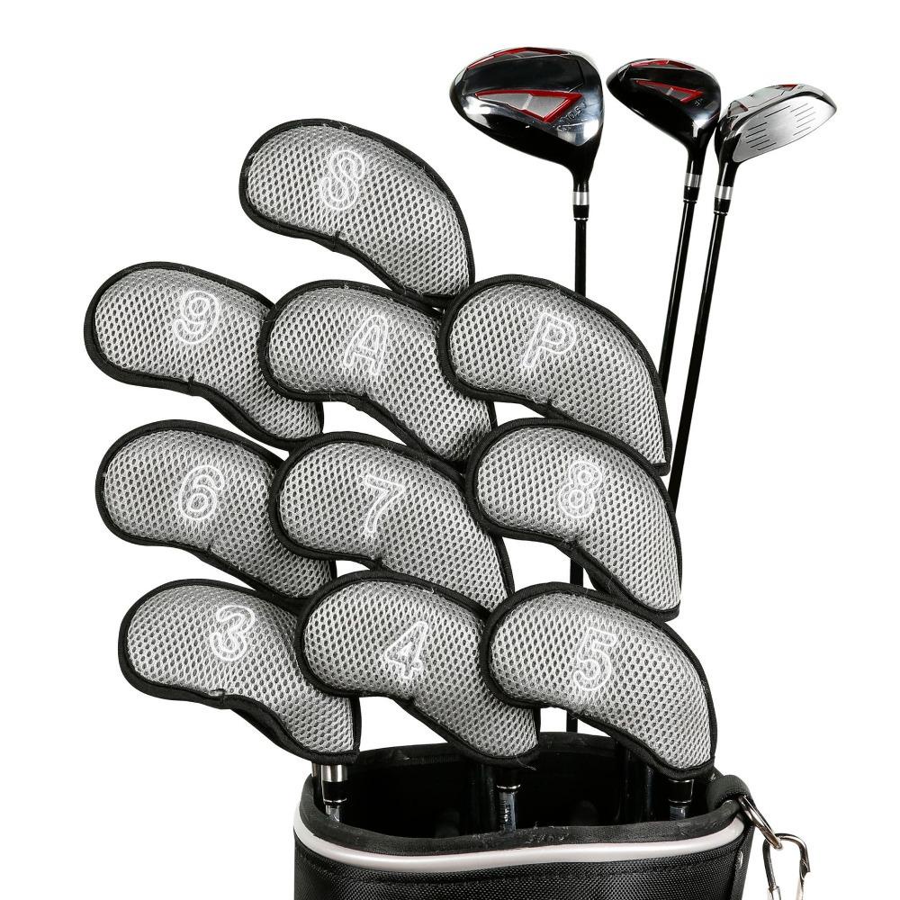 Lloyd golf iron headcover golf putter bền với thiết kế số nắp bảo vệ phụ kiện golf putter thiết bị đào tạo lưới golf headcovers
