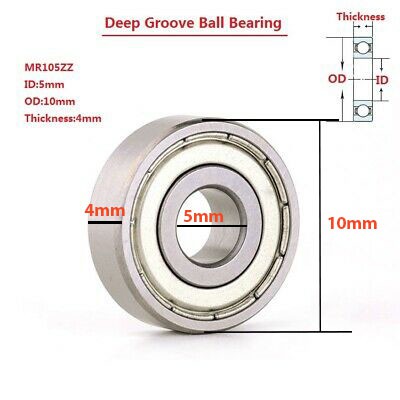 Bộ 4 vòng bi  MR105ZZ 5*10*4 - Vòng bi  trục 5mm
