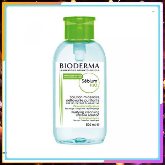 FREESHIP TOÀN QUỐC - Tẩy Trang Bioderma Senbio  Créaline 500ml chính hãng (Nắp Nhấn-Nắp Bật) 【K】 | BigBuy360 - bigbuy360.vn