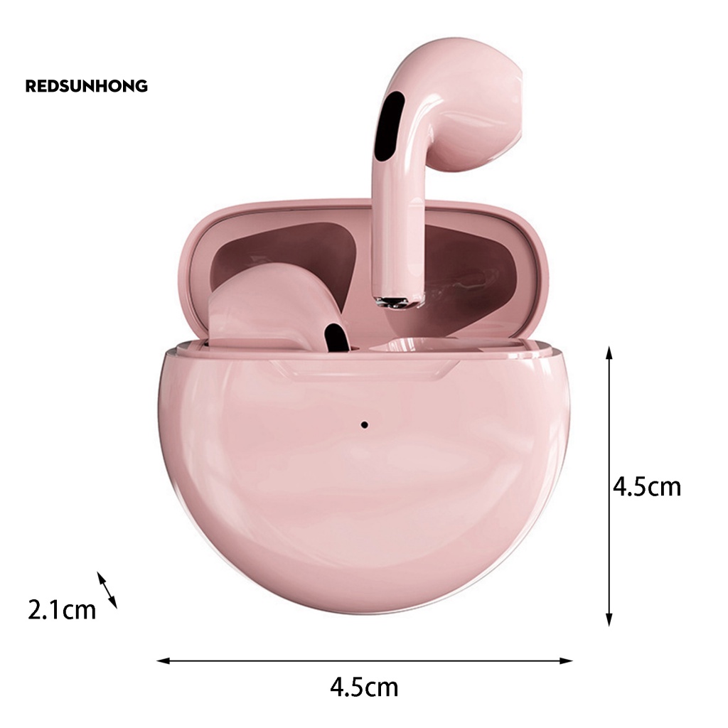 Tai Nghe Thể Thao Không Dây Bluetooth 5.0 RSH.z Pro 6 Màu Macaron