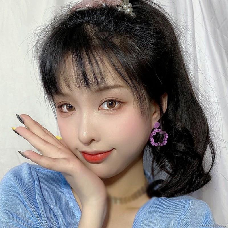 Bông Tai Hoa Đính Ngọc Trai Giả Xinh Xắn Cho Nữ