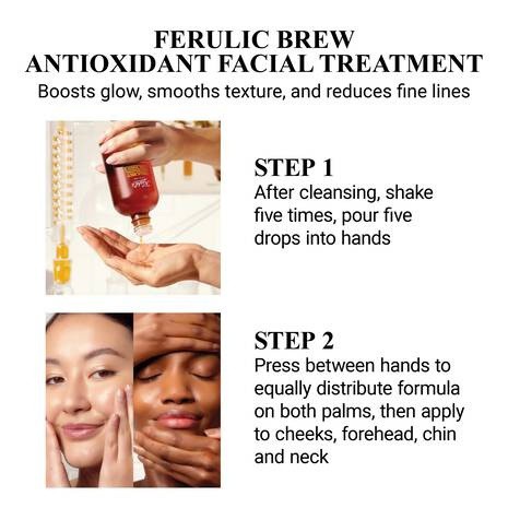 KIEHL'S SINCE 1851  Tinh chất trẻ hóa da Kiehls Ferulic Brew Facial Treatment Essence with Lactic Acid