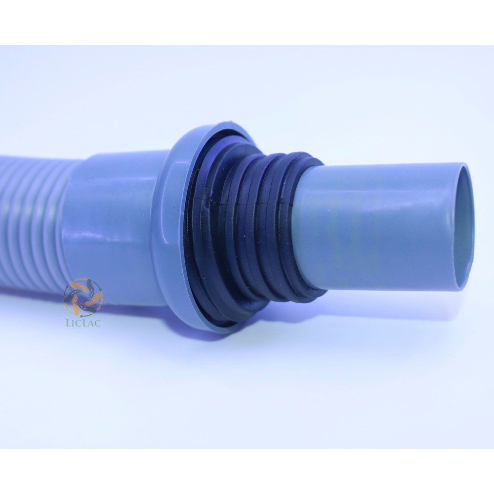 Bộ xả Lavabo ruột gà co giản Loại CAO CẤP, Xi Phông thoát nước Xả Lật, Xả Nhấn - LICLAC