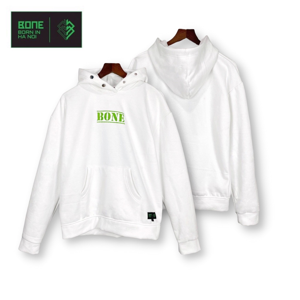 Áo hoodie local brand chính hãng unisex form rộng Bone Basic
