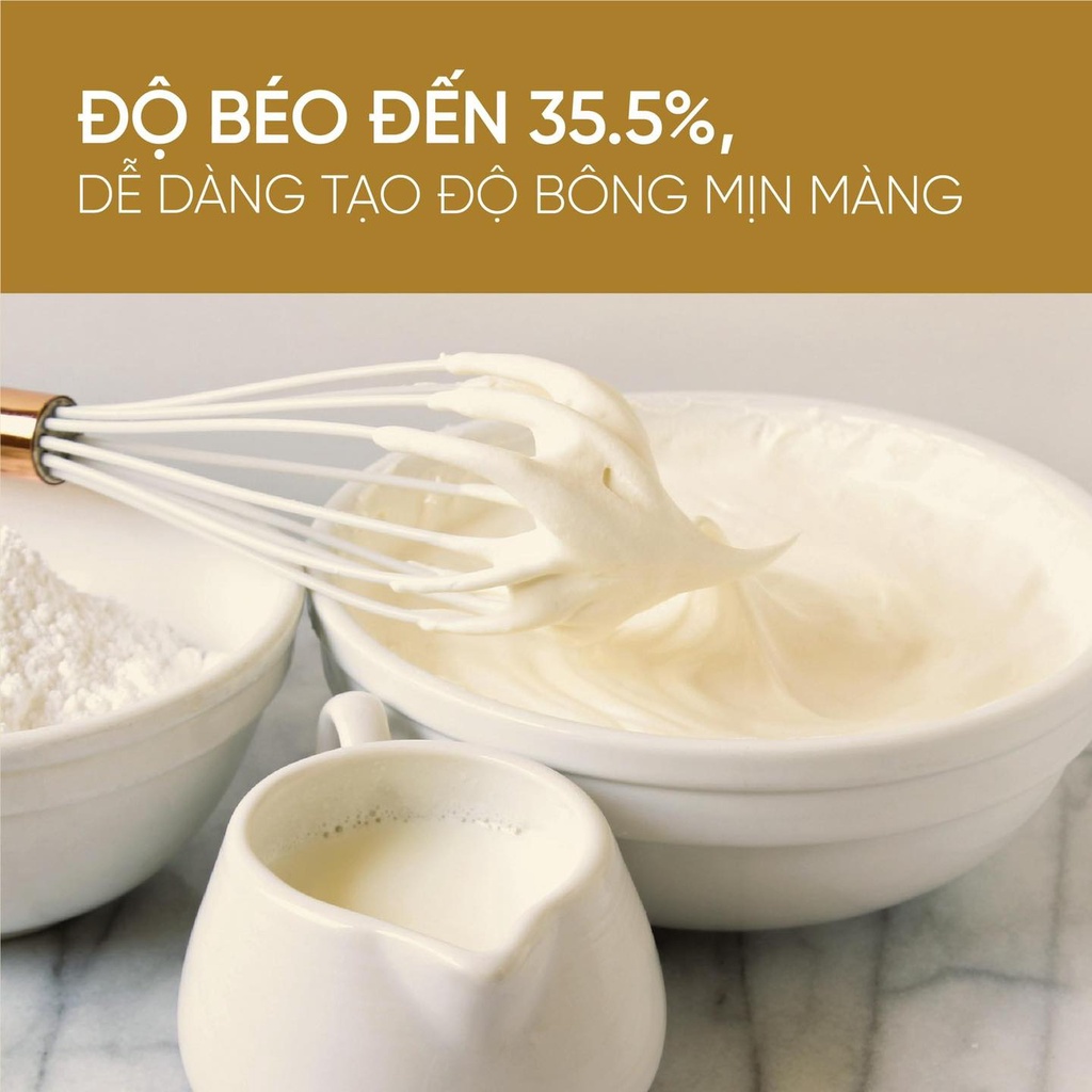 Kem Sữa Tươi Avonmore 1Lít - Whipping Cream Avonmore 1Lít