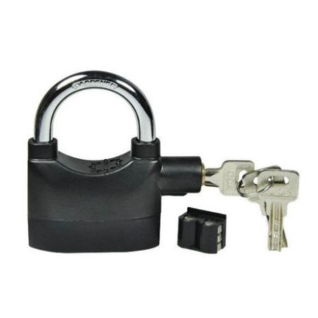 Khóa Chống Trộm Xe Máy Thông Minh Có Còi Báo Động, Ổ Khóa Chống Trộm Thế Hệ Mới Alarm Lock Nhỏ Gọn Tặng Kèm Pin Thay Thế