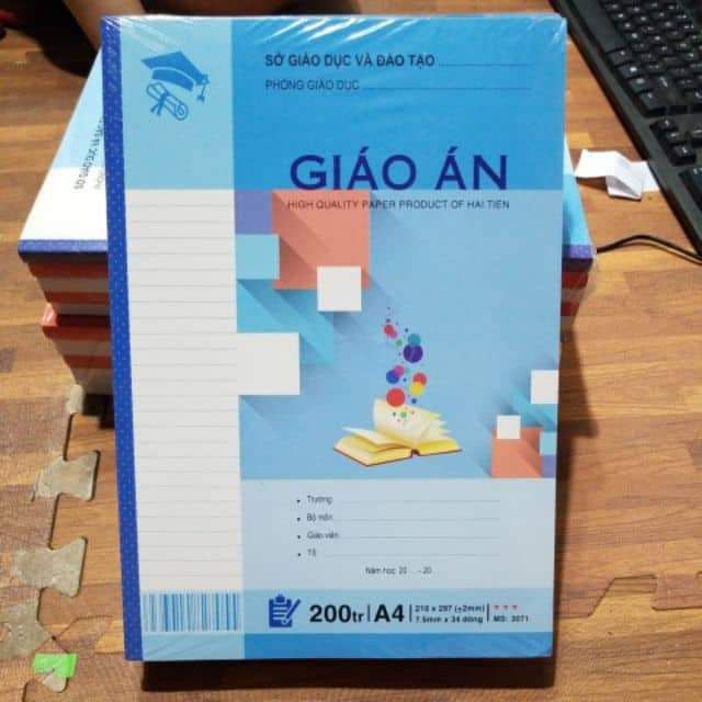 Sổ giáo án A4 Hải Tiến 200 trang