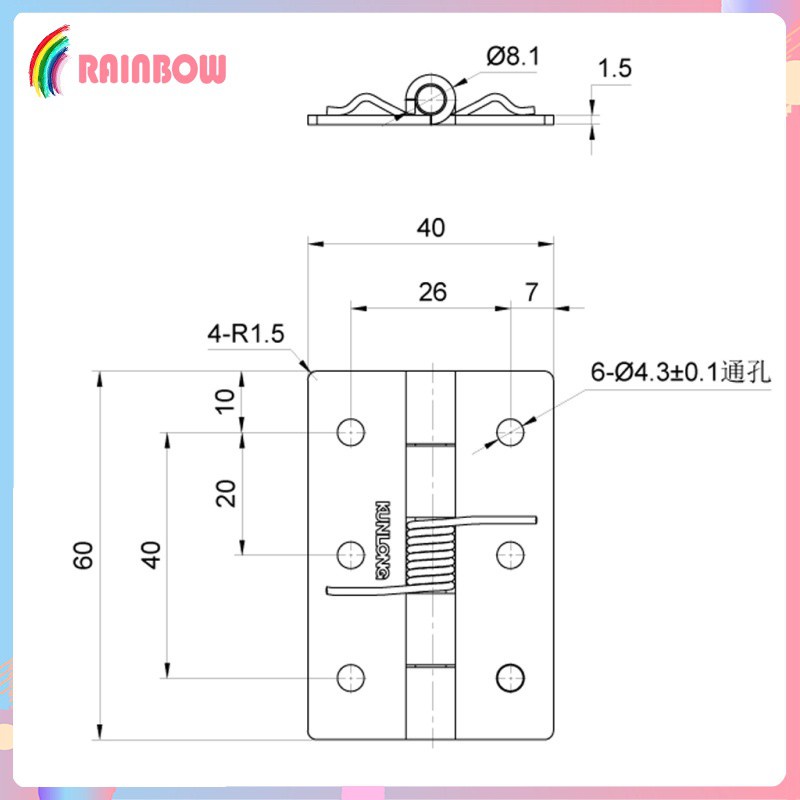 Bản Lề Cửa Tự Động Đóng Bằng Thép Không Gỉ Mềm Mại Tiện Dụng