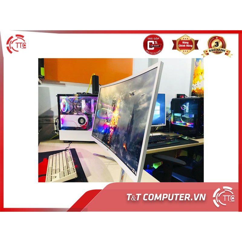 [Mã ELCLXU8 hoàn 5% xu đơn 500k]Màn Hình Máy Tính HKC C320 32 inch cong 1800r like new | BigBuy360 - bigbuy360.vn