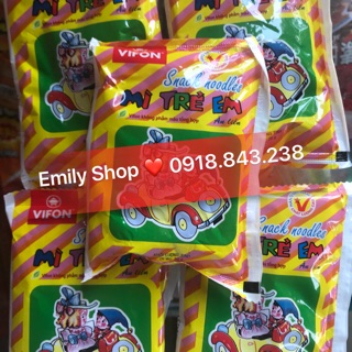 2 bịch mỳ tôm trẻ em của VIFON 100 gói