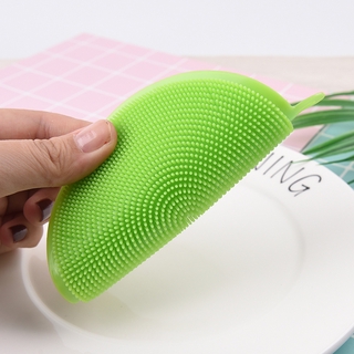 Miếng Rửa Chén Hình Tròn Bằng Silicon