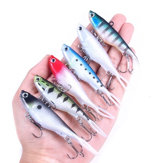 1 mồi câu cá giả mềm 9.5cm 21g