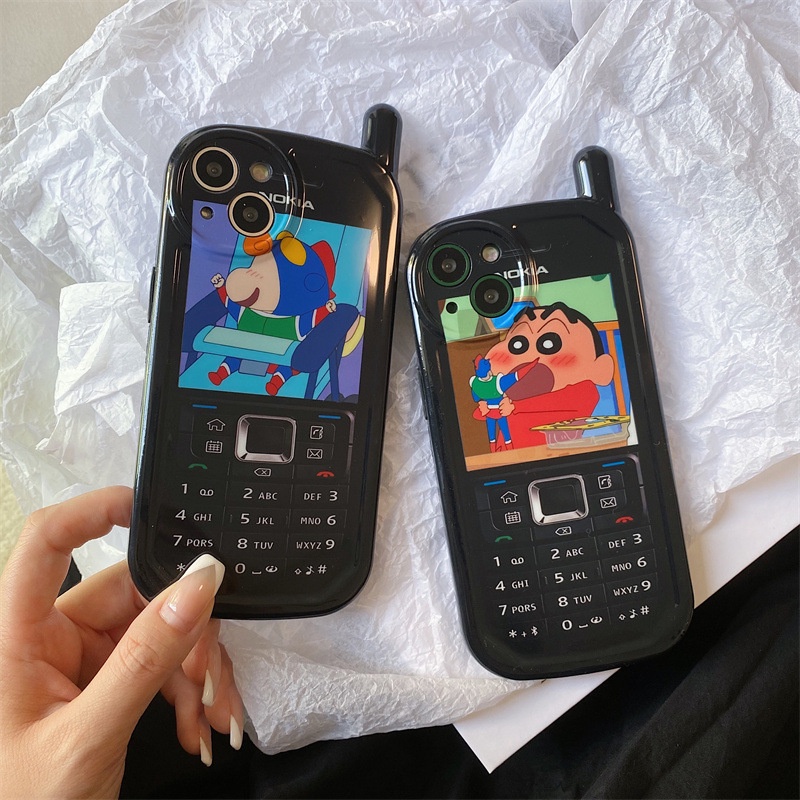 NOKIA Ốp Điện Thoại Họa Tiết Cậu Bé Bút Chì Cho iPhone case7 8plus XR x XS Max 11 12Pro13 Pro Max