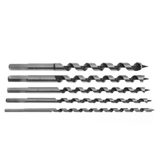 Bộ 5 mũi khoan gỗ xoắn ốc đầu định tâm dài 230mm 6, 8, 10, 12, 14 (mm)