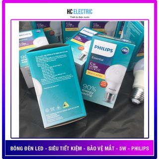 Bóng đèn Philips ESS LEDBulb 5W đuôi E27 230V ( Giao màu ngẫu nhiên )