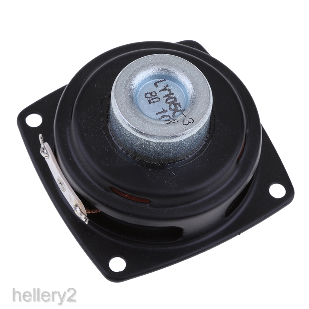 [HELLERY2] Top Quality 57mm 10W Full Range Loud Speaker Rubber Edge Easy Use Home Car