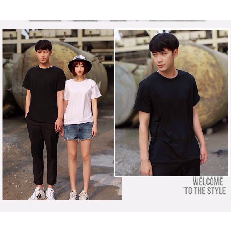 Áo Thun Trơn cổ tròn AGE2X unisex