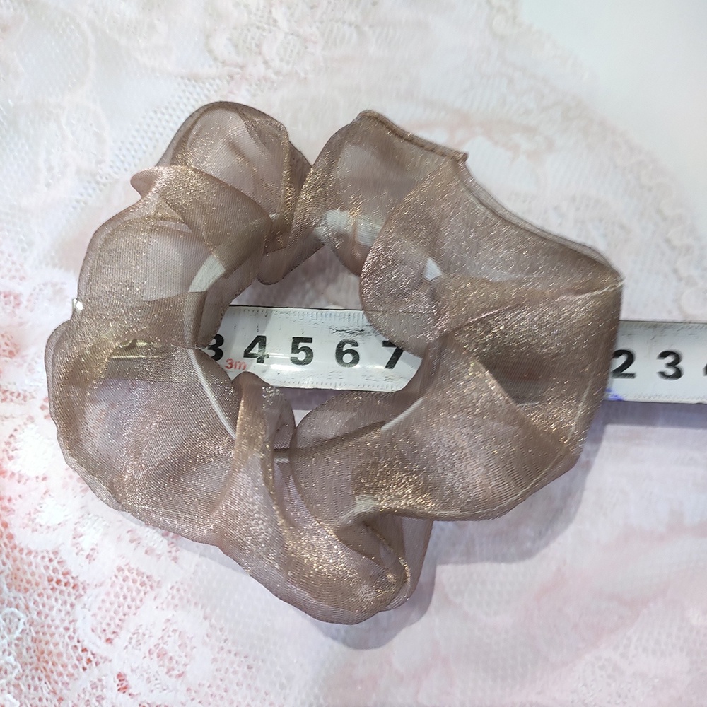 Dây buộc tóc cao su đính ngọc trai xinh xắn thời trang hàn quốc