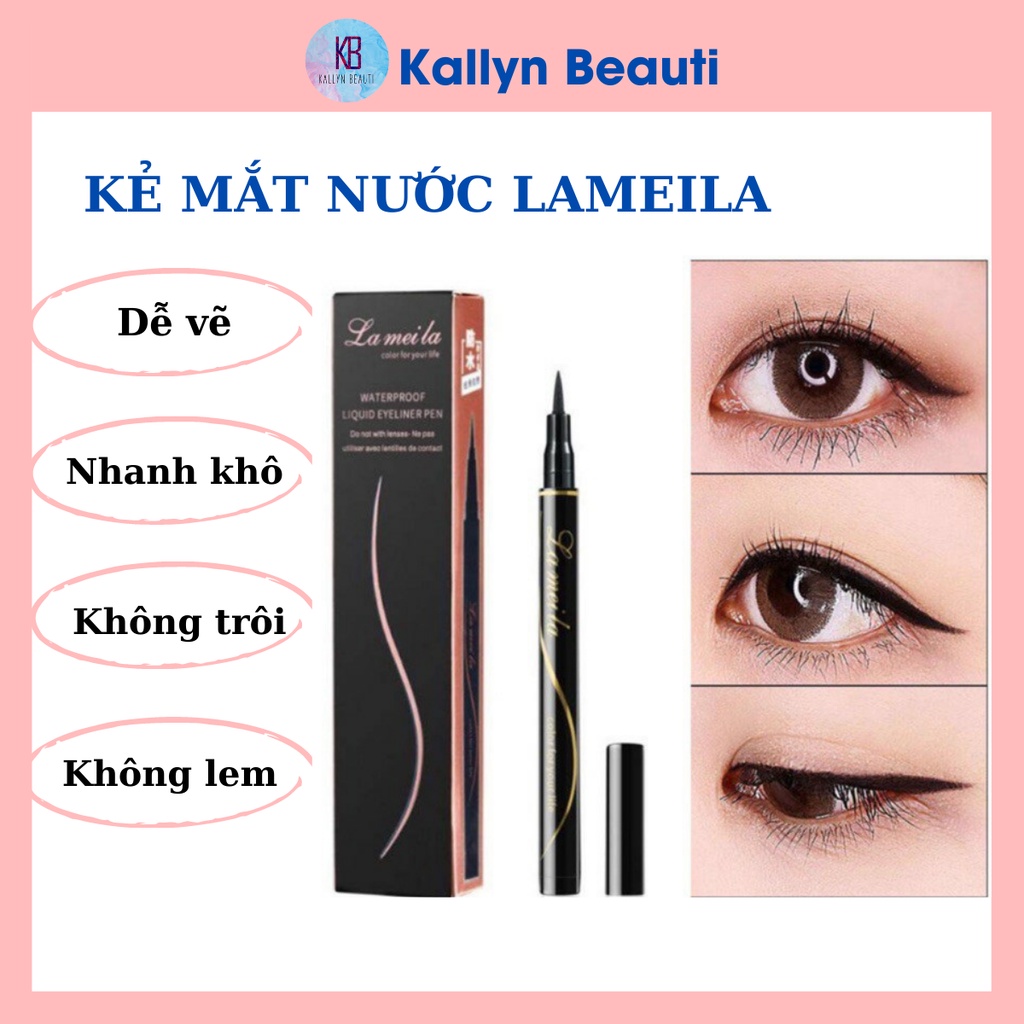 Bút Kẻ mắt nước Lameila nhanh khô chống nước