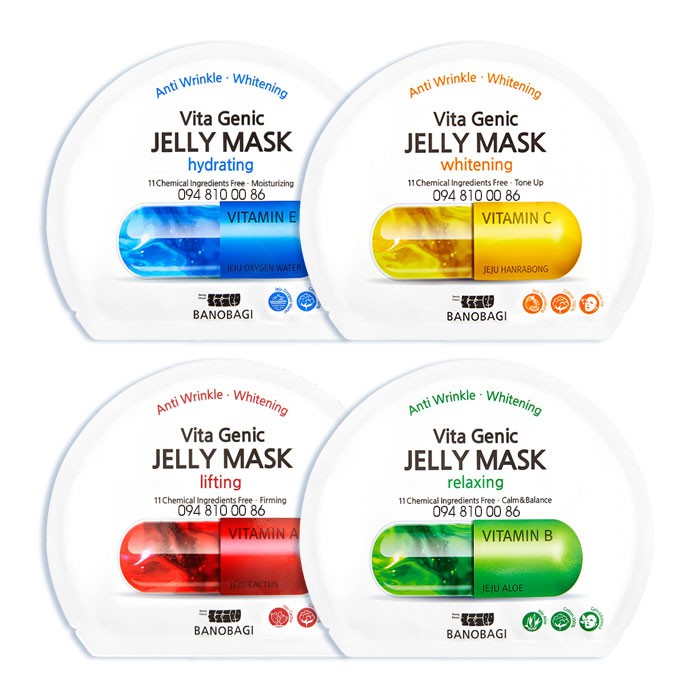 [1 HỘP] mặt nạ Banobagi Jelly Mask mẫu mới 2018( Hàng có bill) | BigBuy360 - bigbuy360.vn