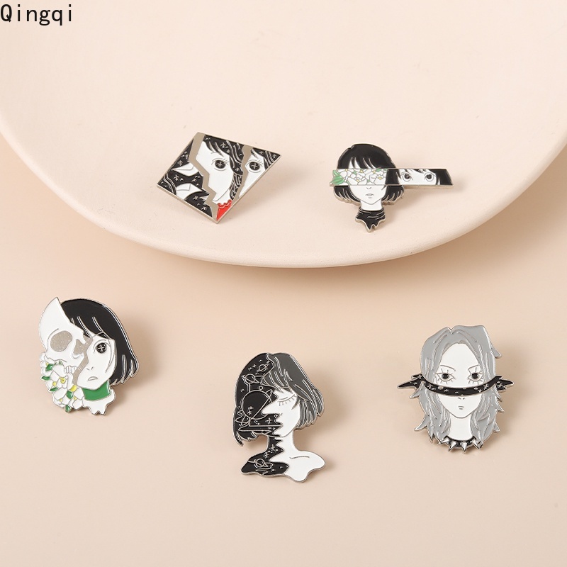 Ghim cài áo Miss Zoe hình nhân vật hoạt hình đáng yêu