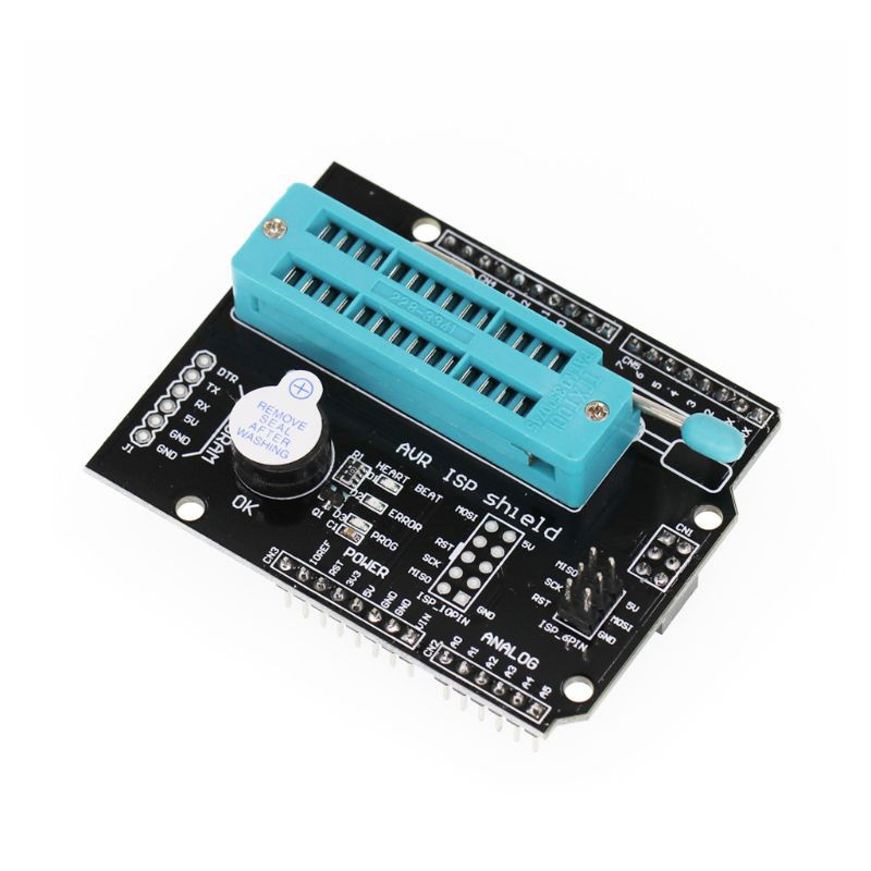 HSV AVR ISP Programmable Expansion Shield Board for Atmega328P for Nano for Pro Mini Module Test Block Bootloader Burner