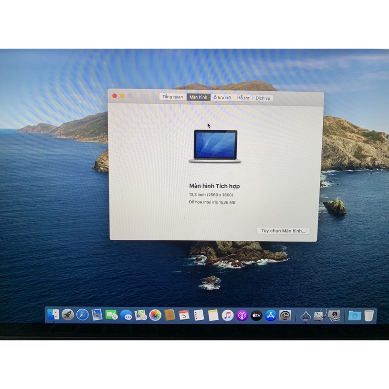 Pass nhanh Macbook Pro 2014 core i5 256gb