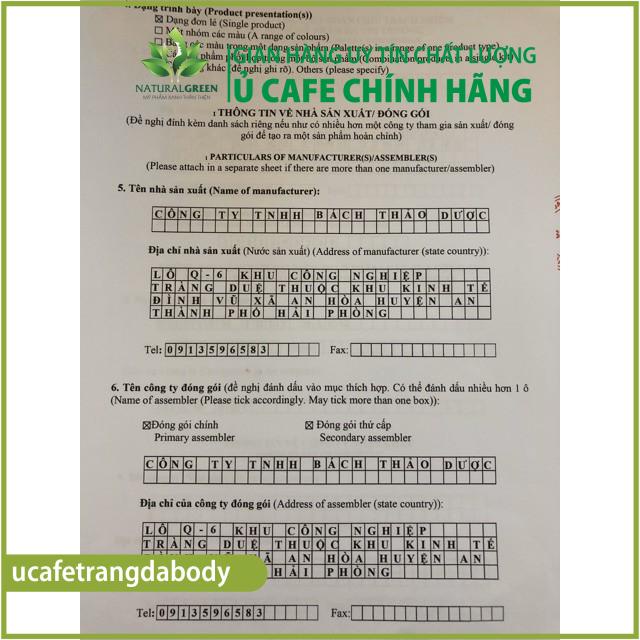 (100gr) 1 gói ủ cafe chính hãng,ủ trắng cà phê,ủ cà phe,ủ trắng body,dùng cho face và body hàng chính hãng