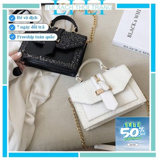 Túi xách nữ đẹp 💖 Túi đeo chéo thời trang sang chảnh 2 ngăn lớn!!! 777HUAG