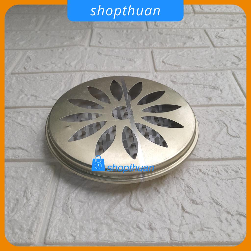 Dụng cụ đốt nhang muỗi bằng kim loại kích thước 15cm