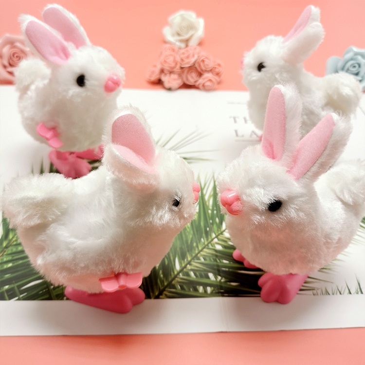 Đồ Chơi Gà Bông Chạy Cót Cho Bé - Đồ Chơi Con Vật Độc Đáo