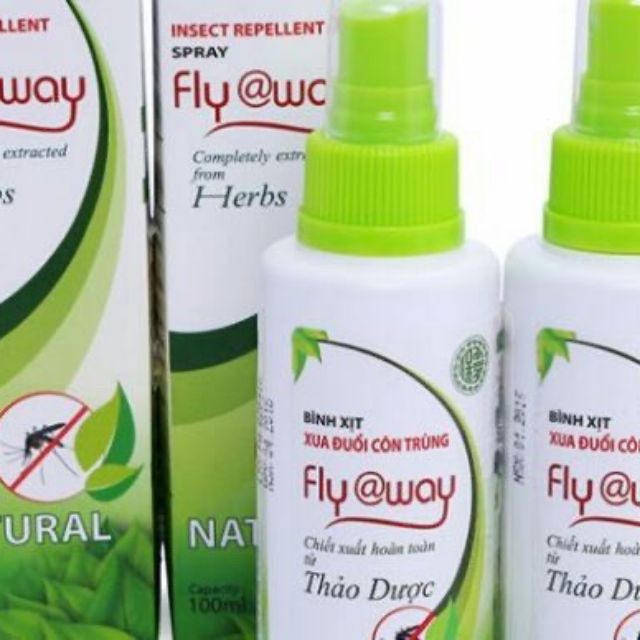 Xịt muỗi Flyaway thành phần thiên nhiên