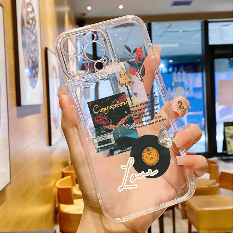 Ốp lưng iphone Ốp Điện Thoại Silicon TPU Mềm Cho iPhone 13 12 Mini 11 10 Pro XS Max X XR 8 7 6 6S Plus SE 2020 2022 SE2