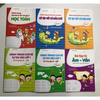 Combo sách - hành trang cho bé tự tin vào lớp 1