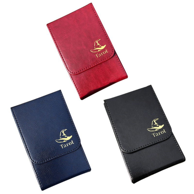 Hộp Đựng Thẻ Bài Tarot Bằng Da PU Cỡ Lớn Tiện Dụng
