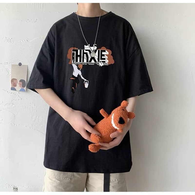 Áo Thun Tay Lỡ HHXLE màu ĐEN/TRẮNG 🦋/Nam nữ unisex/ ❤️ Jaystoree2