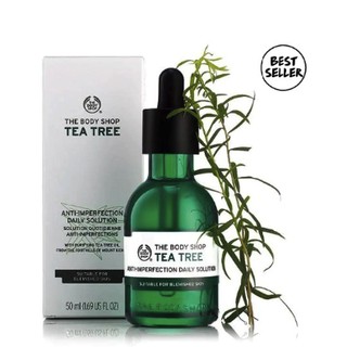 Serum tràm trà the bodyshop tea Tree Anti-Imperfection Daily Solution