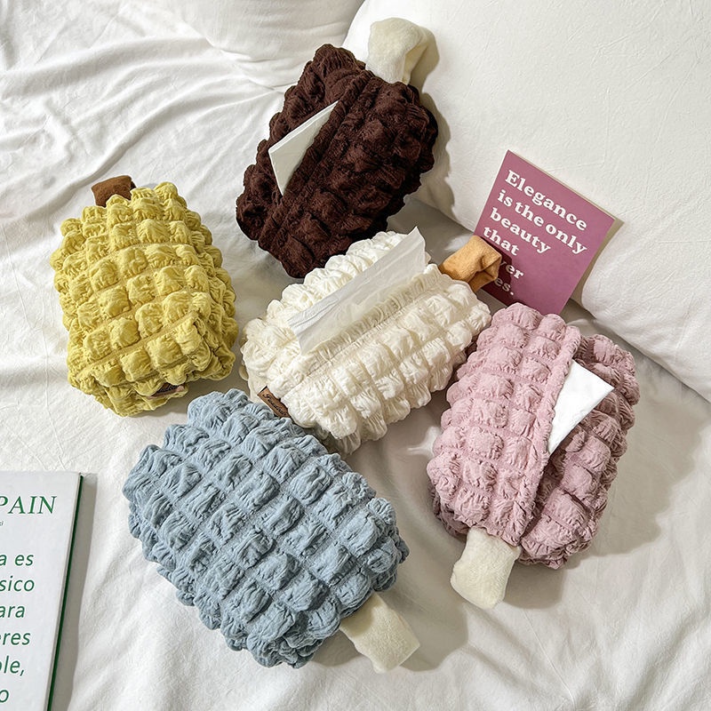 Hộp Lưu Trữ Khăn Giấy Trong Gió để Bàn Carton Hộp đựng Khăn Giấy Dễ Thương Túi đựng Khăn Giấy Có Thể được Treo Túi Lưu Trữ Khăn Giấy