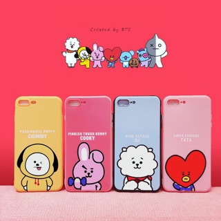 Ốp lưng silicon BT21 siêu đẹp