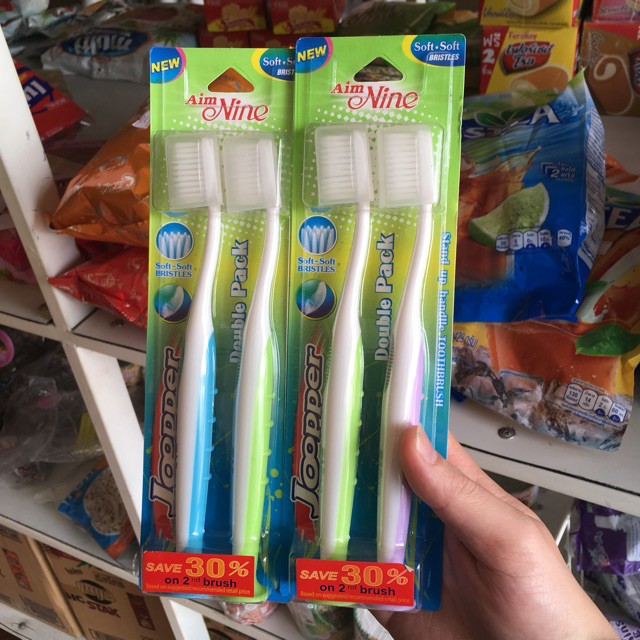Bàn chải đánh răng Nine Joopper - Thái Lan