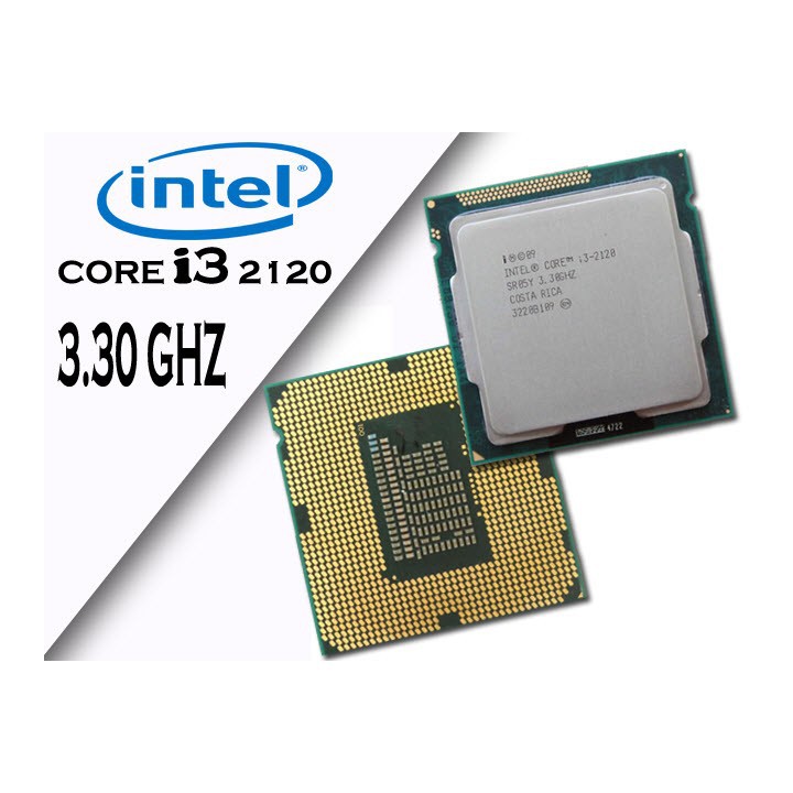 Bộ xử lý Intel® Core™ i3-2120 3M bộ nhớ đệm, 3,30 GHz. Tặng keo tản nhiệt.
