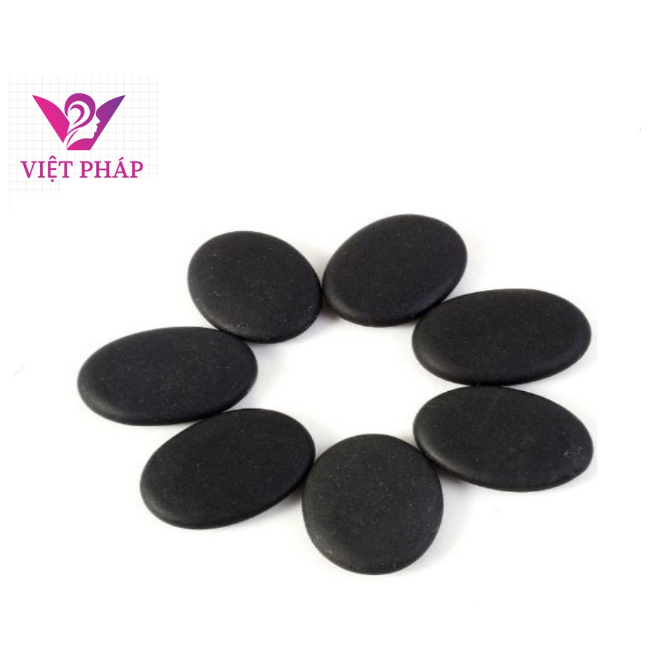 Đá nóng massage oval 8x6 và 8x8cm