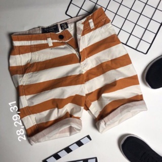 Quần Short Kaki Sọc Nam